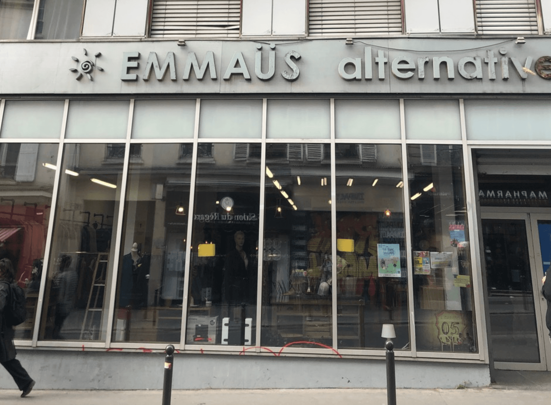 Emmaüs alternatives Faubourg du Temple