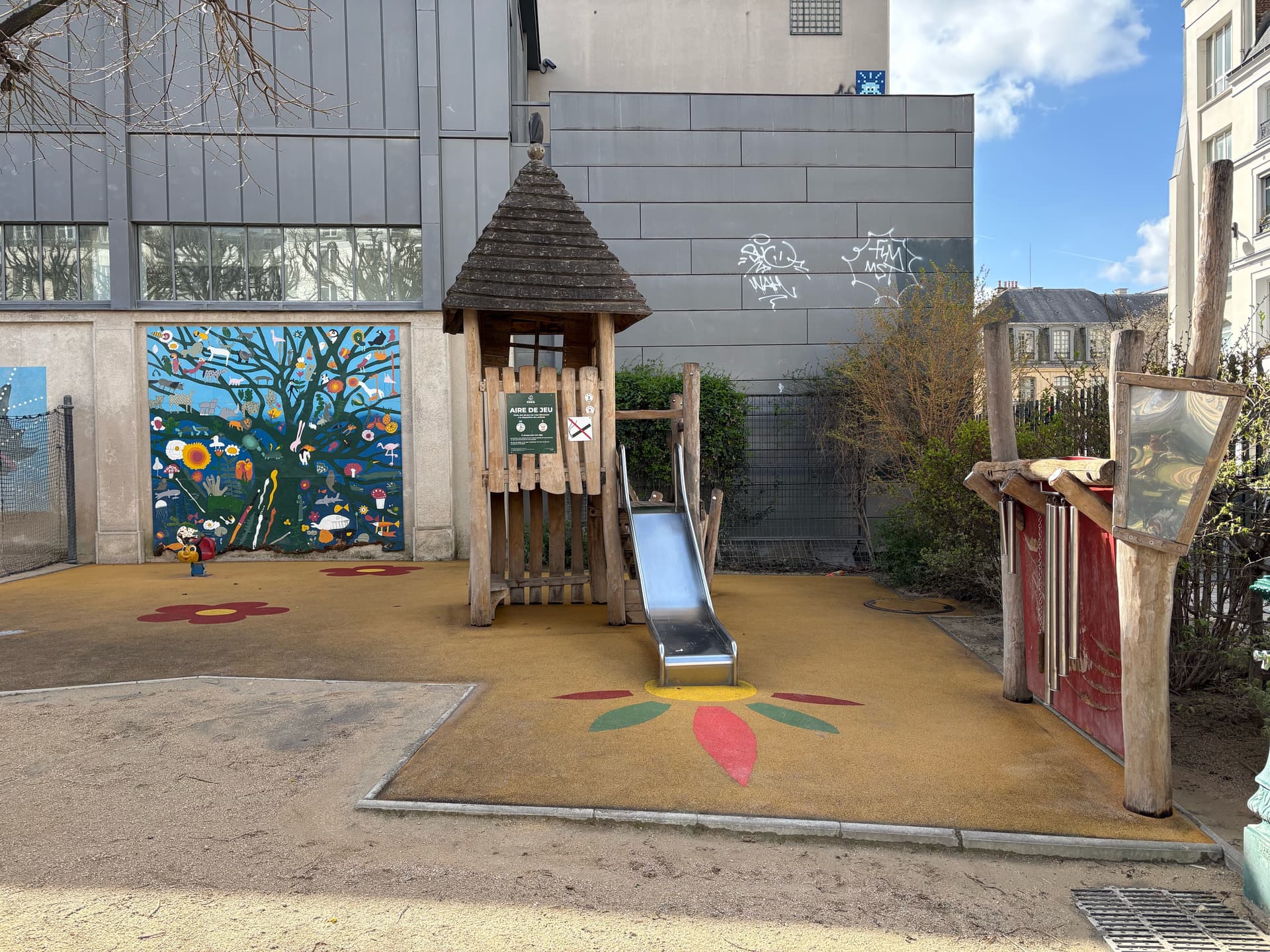 Jardin de l'Hôtel Salé Léonor Fini  