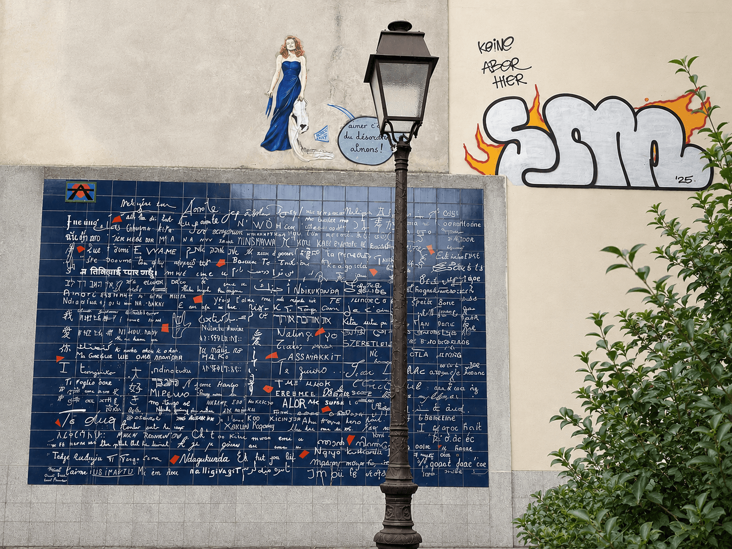 Le Mur des Je t’Aime