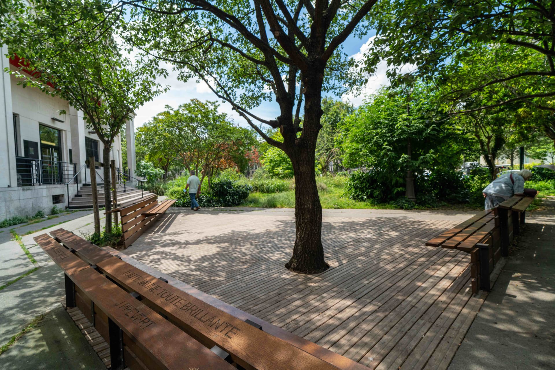 Jardin de Marie Trintignant 