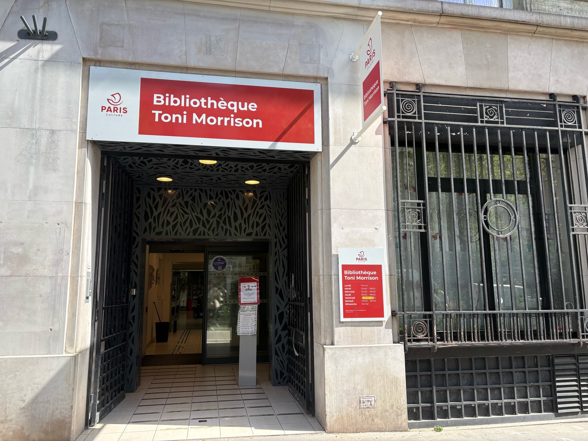 Bibliothèque Toni Morrison