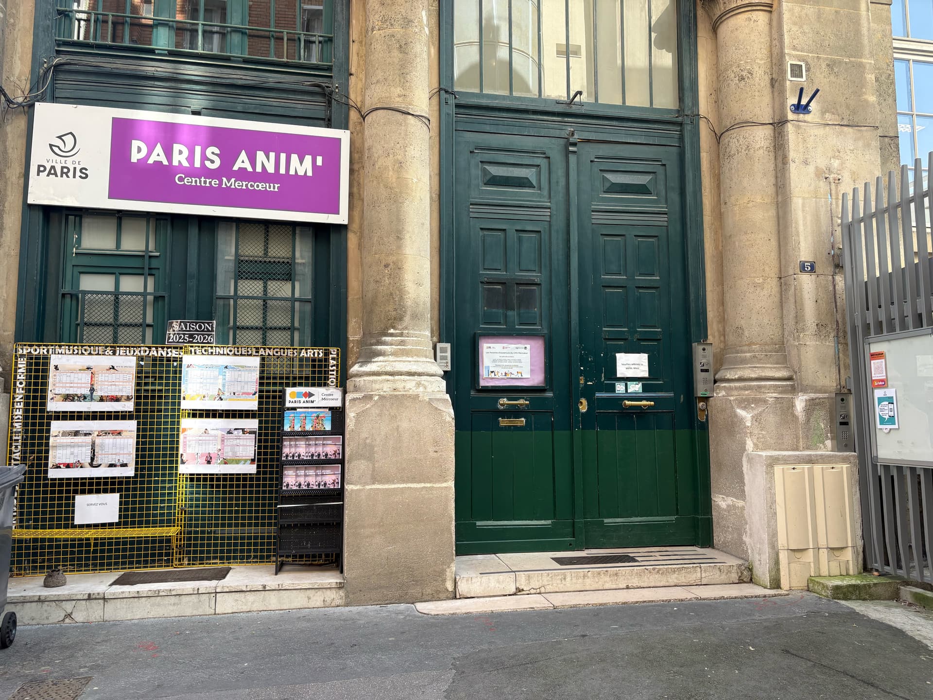 Centre Paris Anim' Mercoeur