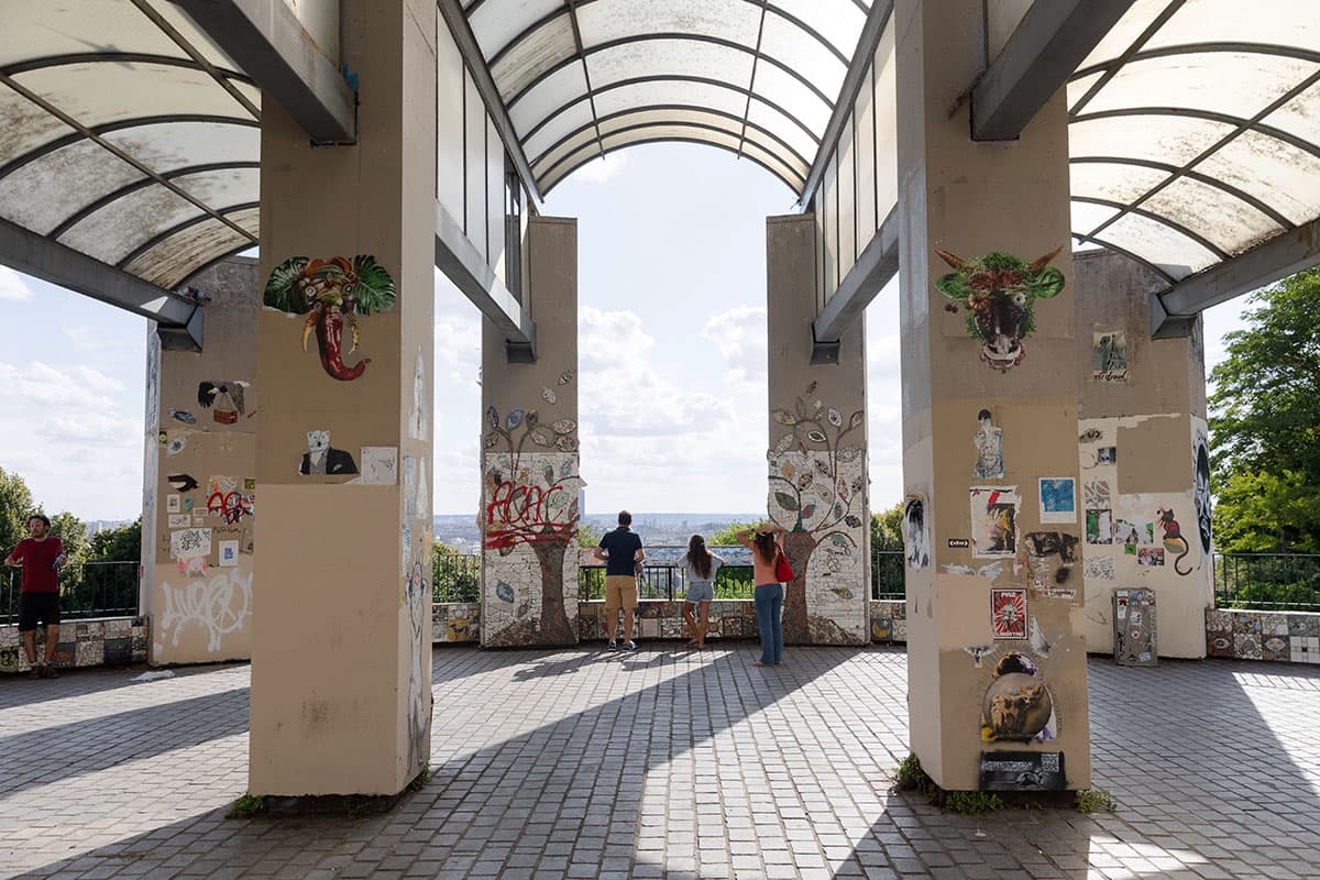 Belvédère de Belleville - Willy Ronis