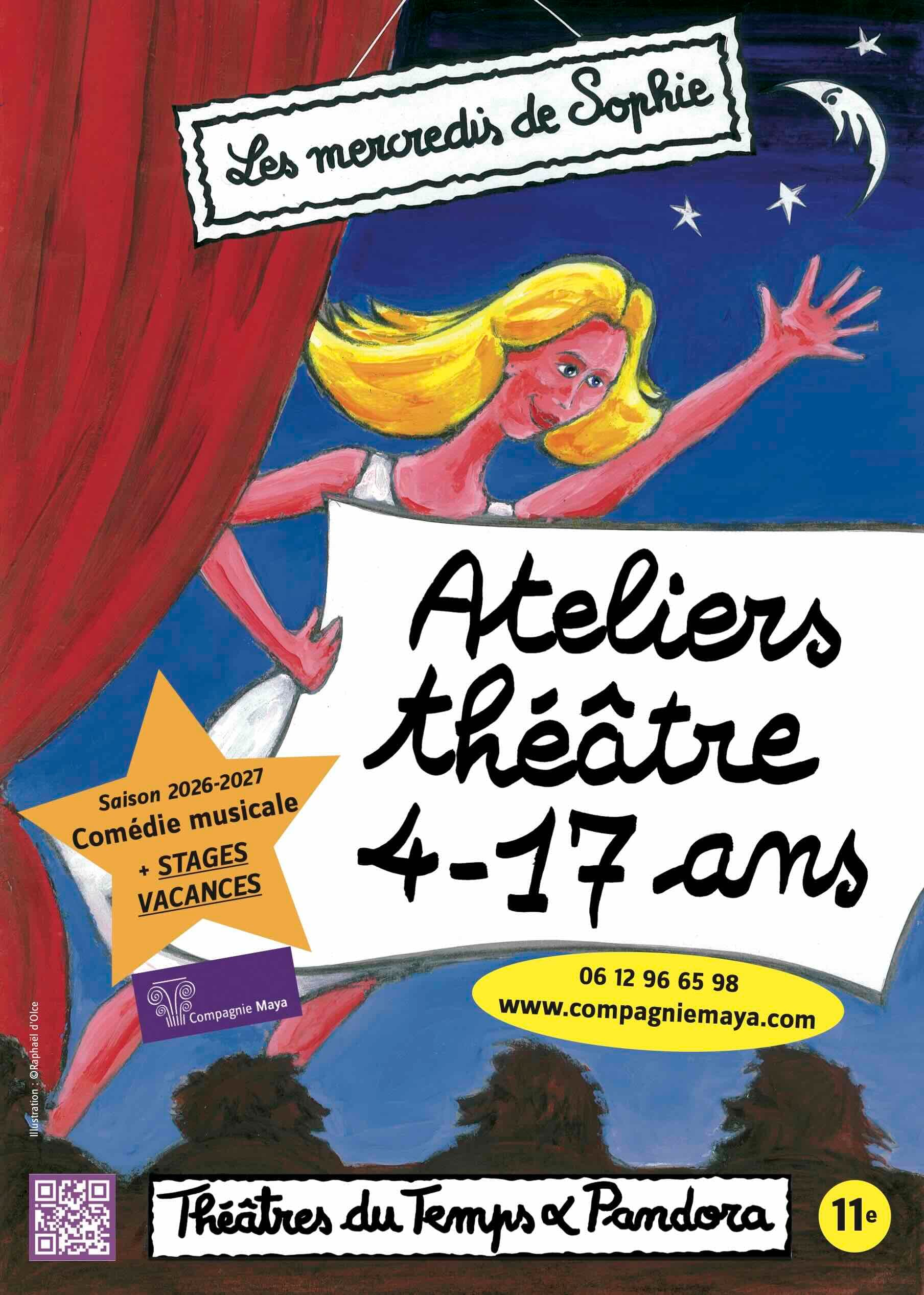 Ateliers Théâtre 4-17 ans: Comédiens en herbe!