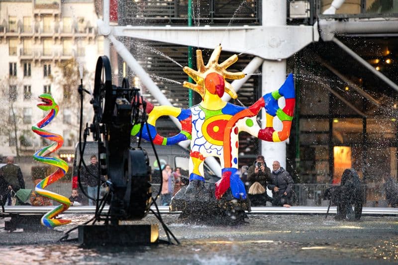 La fontaine Stravinsky